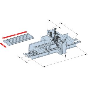Quality Computerized CNC Grinder Machine Multipurpose Stable High Speed-P3060 for sale