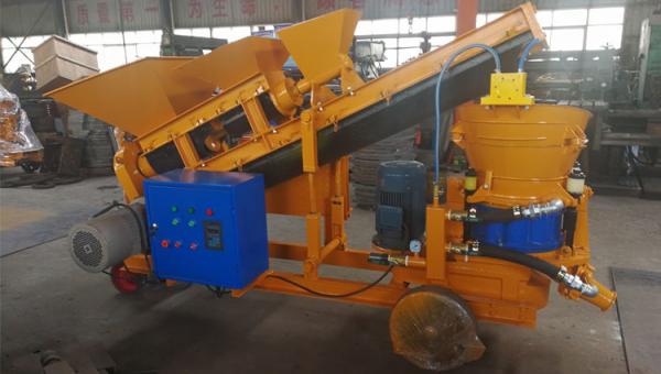 Buy Self Loading Concrete Shotcrete Machine Underground Mining Electric Gunite Equipment at wholesale prices