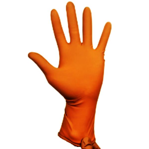 Brown Color Sterile Orthopaedic Surgical Gloves Natural Rubber Latex Orthopaedic Gloves