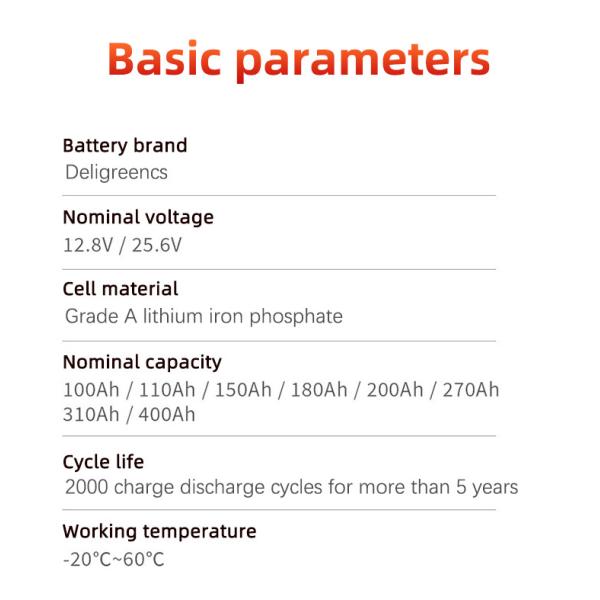 Temperature Control Protection 12V 150AH Lithium Battery For Motor Propeller / RV Power Supply