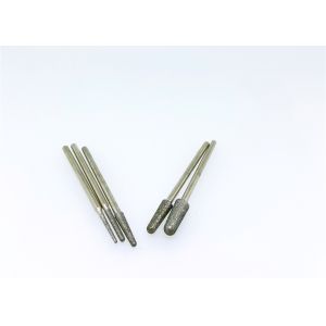 Economical Diamond Grinding Stones Electroplated Round End Tapered Diamond Bur