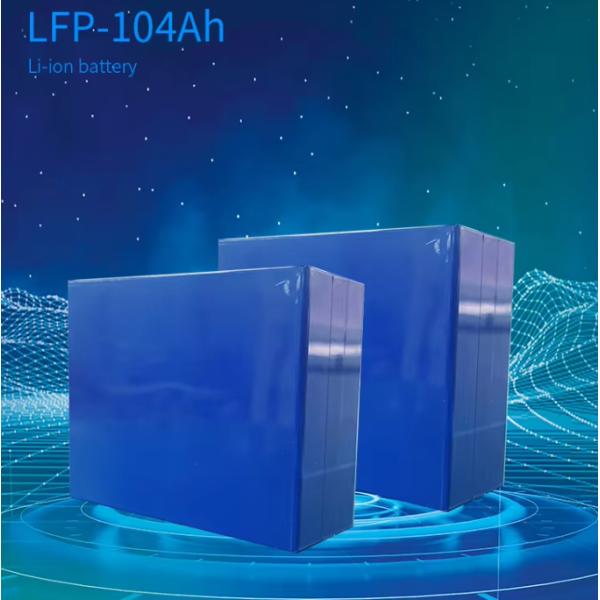 3.2V 104Ah Lifepo4 Battery Cell with Wide Voltage Range for Electric Power System