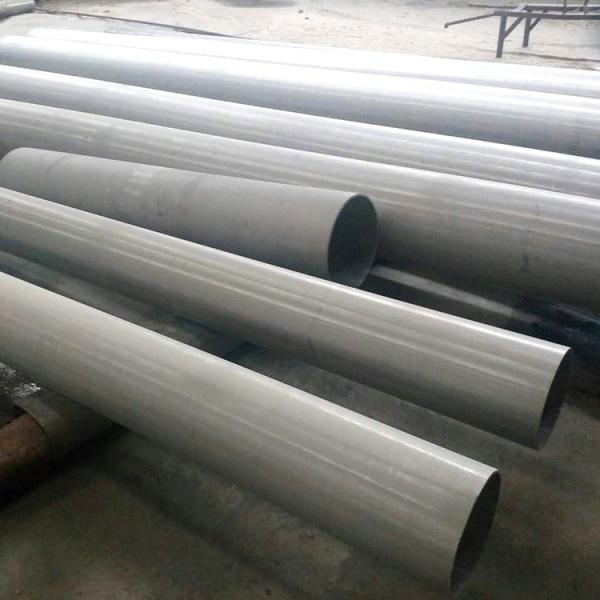 ASTM A312 Stainless Steel Seamless Pipe Pickled Round Shape OEM