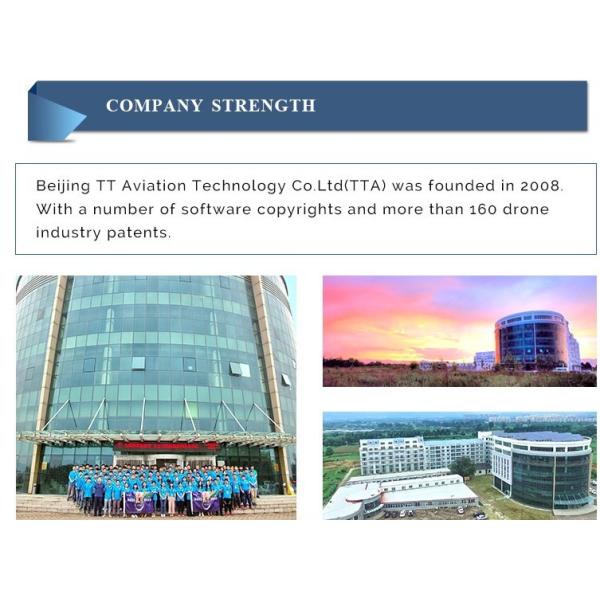 Tta M6e Edu 10L Payload Agriculture Uav Drone Sprayer Waterproof Max Flying Time 25-30min