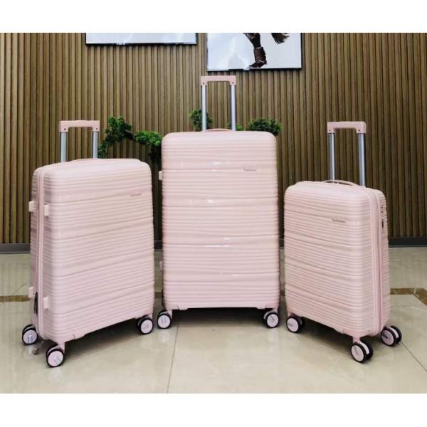 Factory Direct Sale 4 Pcs Carry-On Suitcases Valise Trolley Travel Bag PP Luggage Sets With Handbags