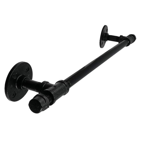 Malleable Iron Industrial Pipe Toilet Paper Holder Casting For Home Decoration Furniture