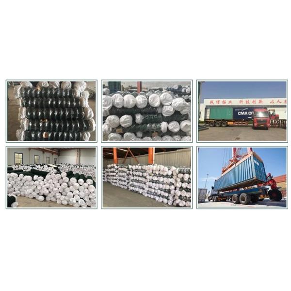 PVC Galvanized Chain Link Fence 100x100mm for Driveway