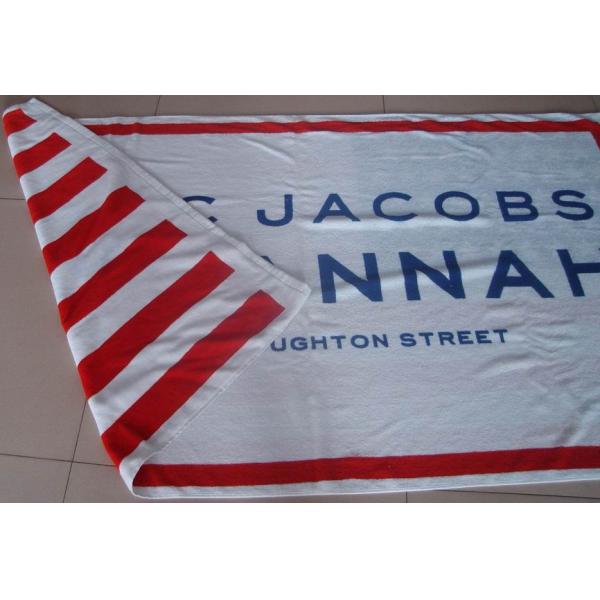 Uniqu 100% Cotton Good Quality Double Side Custom Print Beach Towel