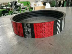 Quality Wrapped Banded Agricultural V Belts Polyester / Aramid / Kevlar Cord for sale