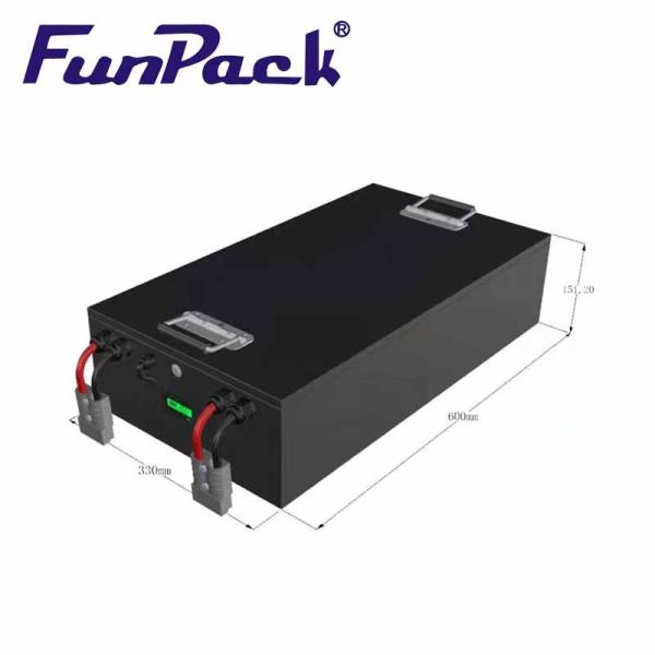 64V 100Ah Rechargeable Lithium Ion Battery For Golf Carts Low Speed Car