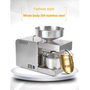 Cold Pressed SS Peanut Industrial Oil Press Machine