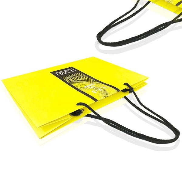 Compostable Debossing personalized Gift Bags With Handles CDR PDF available