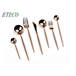 Stainless Steel Dinnerware Hotel Using Wedding Cutlery Kraft Box Packed