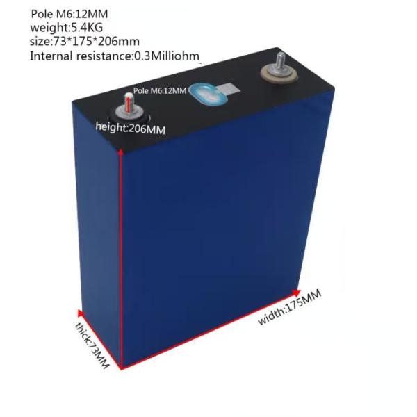 3.2V 302ah Lithium Iron Phosphate Batteries For Solar Storage System