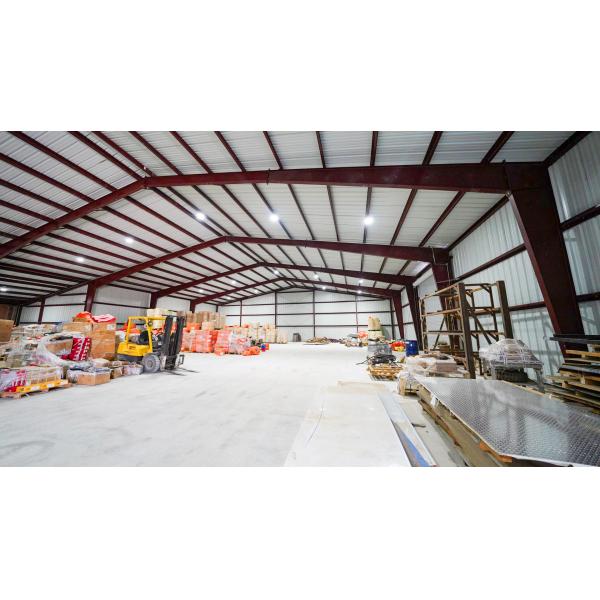 Fabricated Hall Construction Steel Structure With Aluminum Alloy Window Welding Service