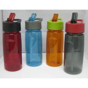 China Kids Water Bottle with Flip Straw on sale