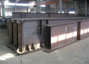 China Hot Rolled / Welded Galvanized Steel Beams H Section Steel Structure Girder Column on sale