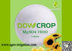 Quality DOWCROP HIGH QUALITY 100% WATER SOLUBLE HEPTA SULPHATE MAGNESIUM 99.5% WHITE 1-3MM CRYSTAL MICRO NUTRIENTS FERTILIZER for sale