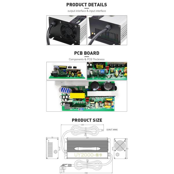 Universal 12V90A Lithium ion Bluetooth Battery Charger - Recharge Anywhere