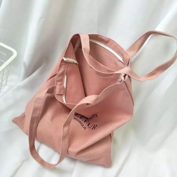 Dye Sublimation Printing Cotton 34x45cm Canvas Tote Bag