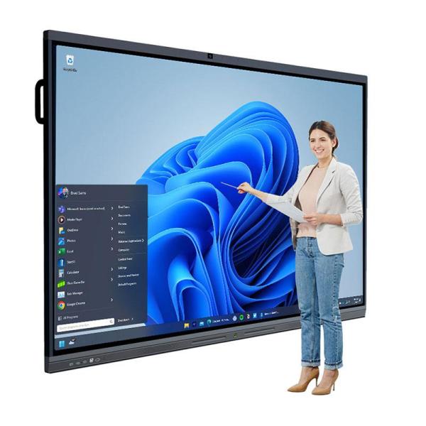 4G/8G/16G/32G/64G/128G/512G Optional 75 Inch All In One Interactive Whiteboard 01