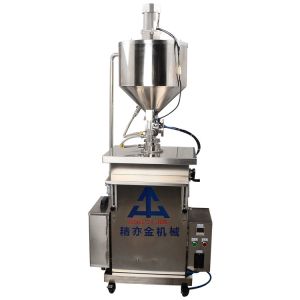 220V Makeup Base Filling Machine Pneumatic Piston Pump Filling Machine