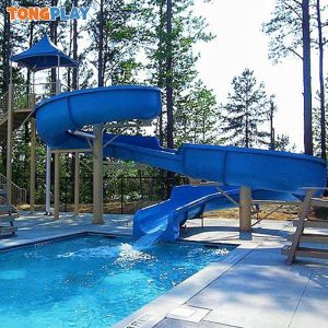Outdoor Commercial Children Playground Amusement Equipment Swimming Pool Slide