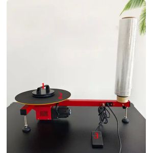 Quality PE Film Stretch Film Carton Box Wrapping Machine Customized 110V for sale