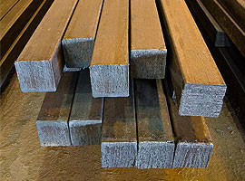 Quality Stainless Steel Square Billets , 3000mm - 12000mm Length Billet Steel Bars for sale