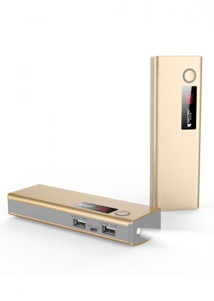 Universal Dual USB 6600mAh 18650 Power Bank External Battery Power Bank