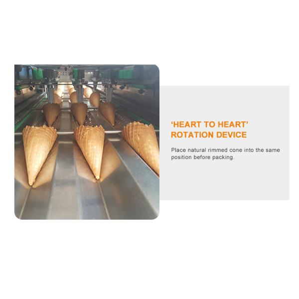 PLC Waffle Basket Production Line Automatic Snack Food Production Machinery