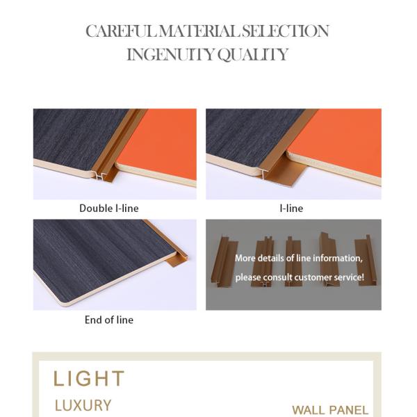 Hot Sale Fire And Insect Proof Wood Grain Bamboo Charcoal Wood Veneer Wall Panels