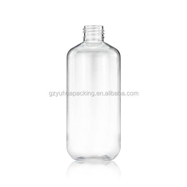 Clear 300ml Empty Plastic Pump Bottles PET For Hand Sanitizer And Alcohol