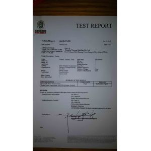 NINGBO QINSHENG IMP.& EXP. CO.LTD Certifications