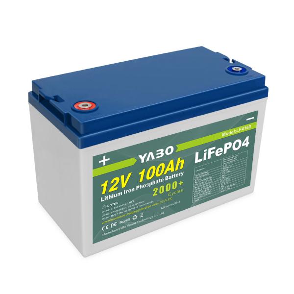 12v Lifepo4 Solar Battery System Rechargeable 100Ah 4S1P