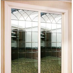 Quality decorative glass usded in sliding door for sale