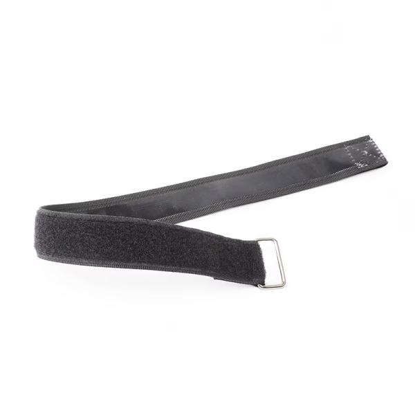 Reusable Hook And Loop Strap Adjustable Hook And Loop Fastening Cable Ties With Metal Buckle