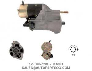 Quality 128000-6170 128000-7280 - DENSO Starter Motor 24V 4.5KW 11T MOTORES DE ARRANQUE for sale