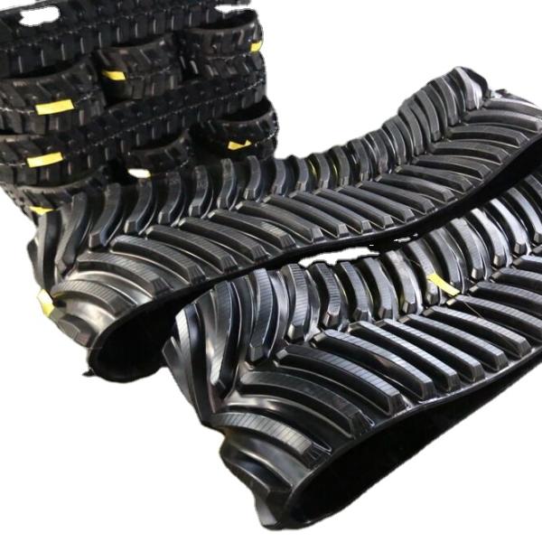 Asphalt Pavers Harvester Rubber Track Pads Construction Machinery Spare Parts