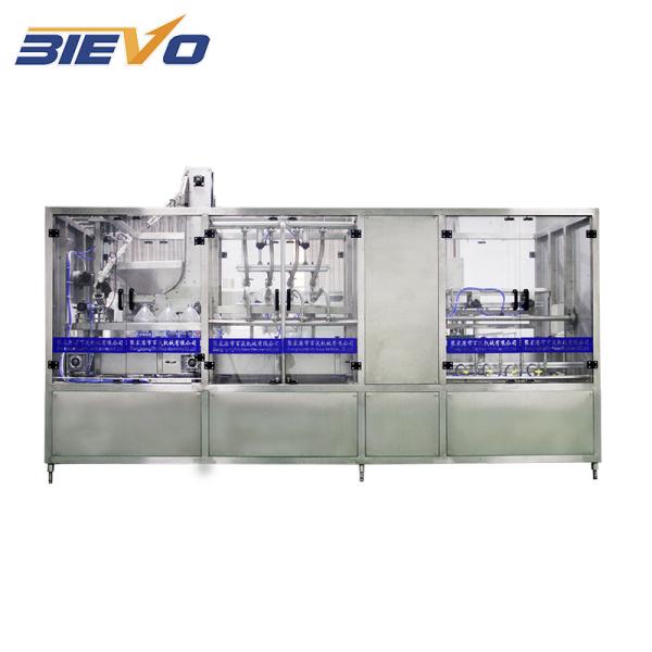 Buy Washing Sealing Integrated Automatic Water Bottle Filling Machine 5L 10L at wholesale prices