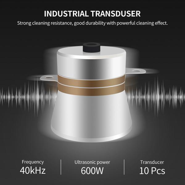 LCD Display 5.8 Gallon Ultrasonic Stencil Cleaner 600W For Bike Parts
