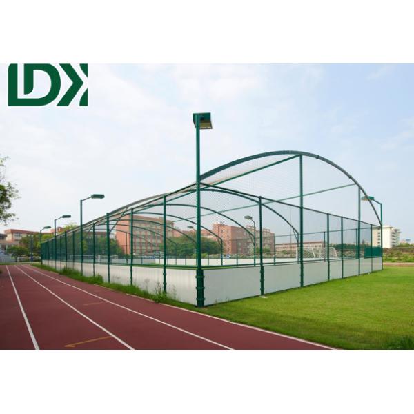 Europe Popular Design Direct Artificial Grass Soccer Cage Fence With Customized Size