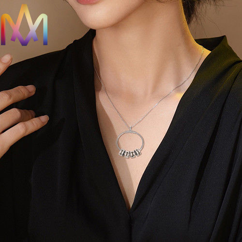 SS304 Personalized Birthstone Necklace