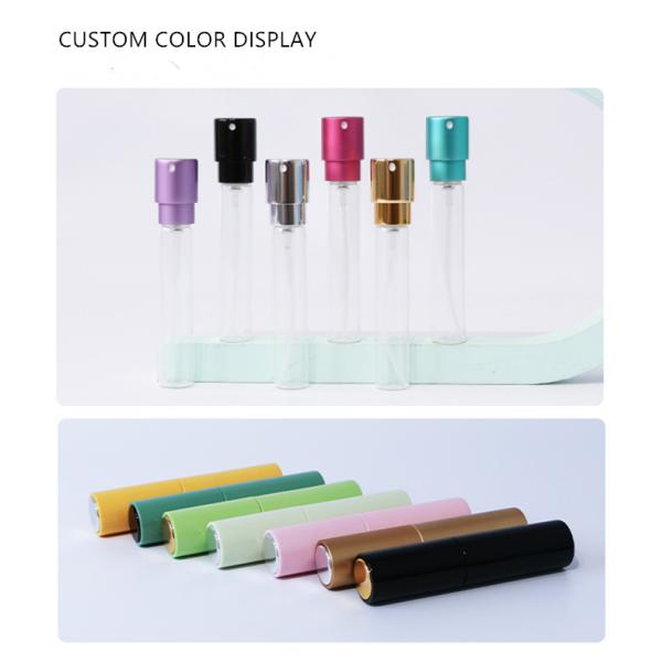 8ml 10ml 20ml mini refillable perfume atomiser spray bottle empty cosmetic container with fine mist sprayer