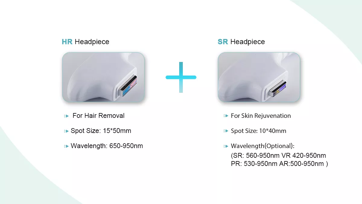 Portable IPL SHR E-light Hair Removal Skin Rejuvenation Machine