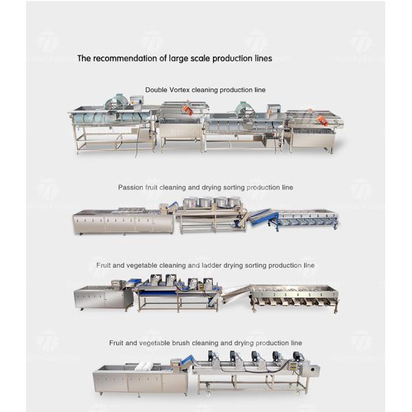 90KG Restaurants Power Saving Garlic Processing Machine Airflow Generation Garlic Sorting