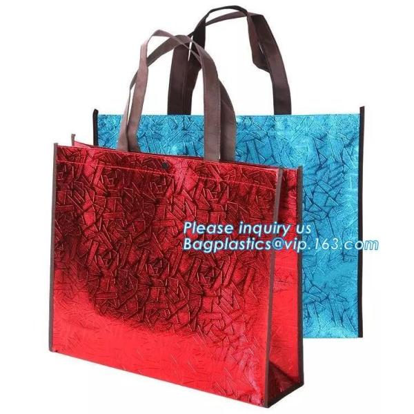 Newest promotional pp laminated non woven thermal lunch bags, Cheap Price Tote Shopping Non Woven Bag, bagease, package