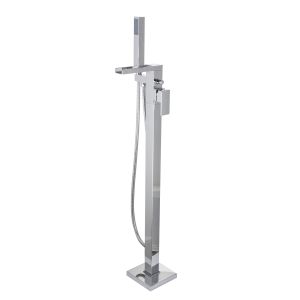 Quality Brass Floor Standing Bath Shower Mixer T8610 Modern Design Luxurious T8610 for sale