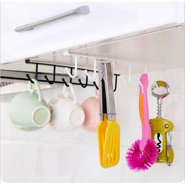 Multi Function Nail Free Hangers Wrought Iron Spray Paint For Kitchen