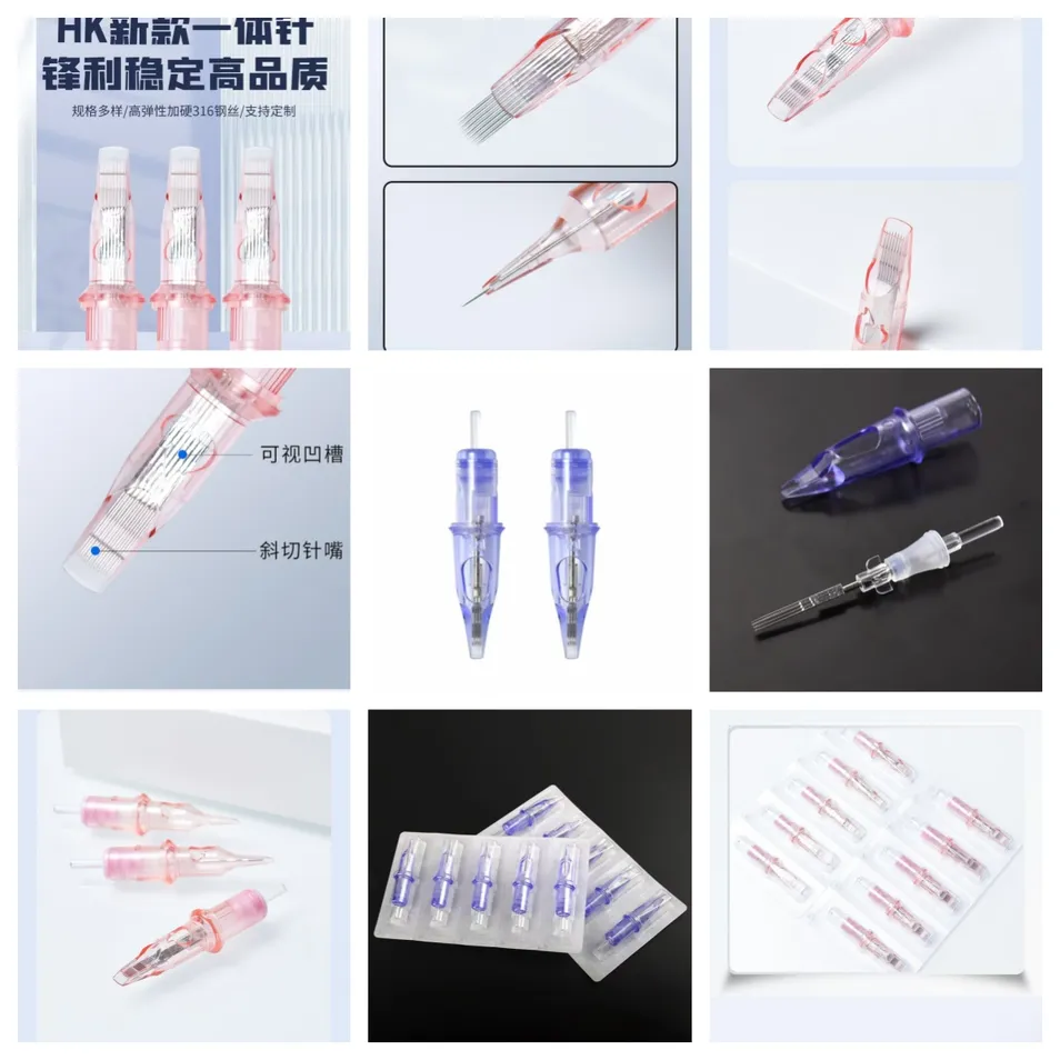 Precision Stainless Steel Tattooing Needles Disposable For Beauty Salons